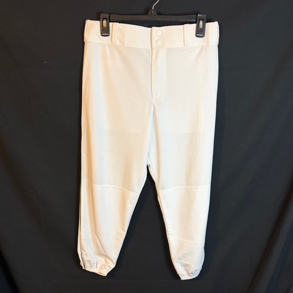 Kid’s White Baseball Pants